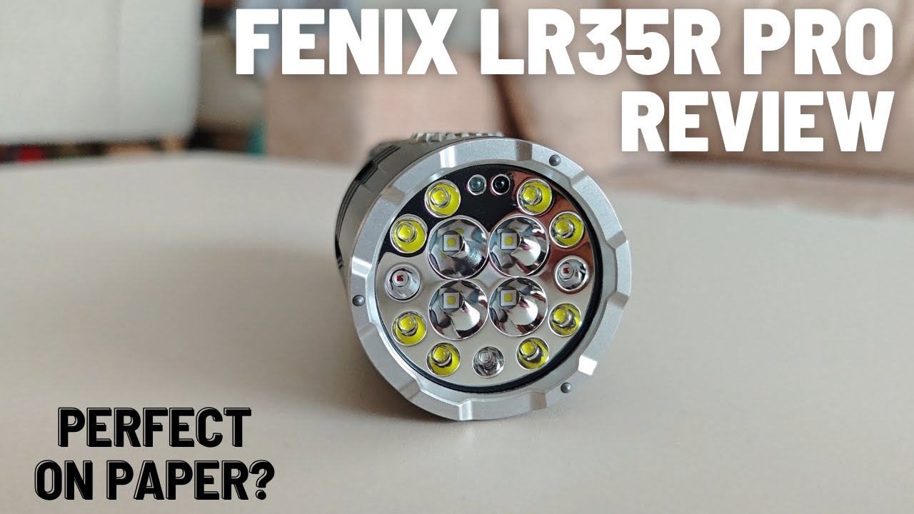 Обзор Fenix ​​LR35R Pro | Многофункциональный поисково-спасательный фонарь (световой, дальний, кр...
