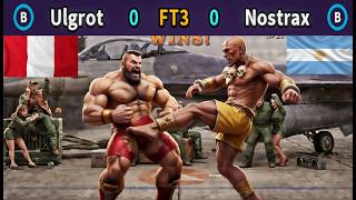Ulgrot VS Nostrax Street Fighter II: Champion Edition FT3
