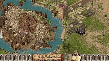 Stronghold Crusader HD - First Edition Trail - Mission 8(Sands Of Time)[1080p HD Campaign Gameplay]