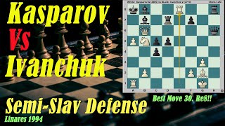 Kasparov vs Ivanchuk: A Masterclass in the Semi-Slav Defense