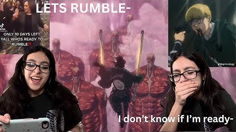 I CAN’T WAIT- Reacting to the Attack on Titan Pt.3 Trailer