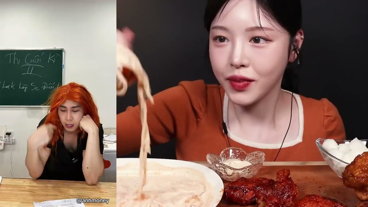 Video Ngắn (anhmoney) Và Mukbang (문복희 Eat with Boki)