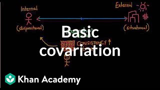 Attribution Theory - Basic covariation | Individuals and Society | MCAT | Khan Academy