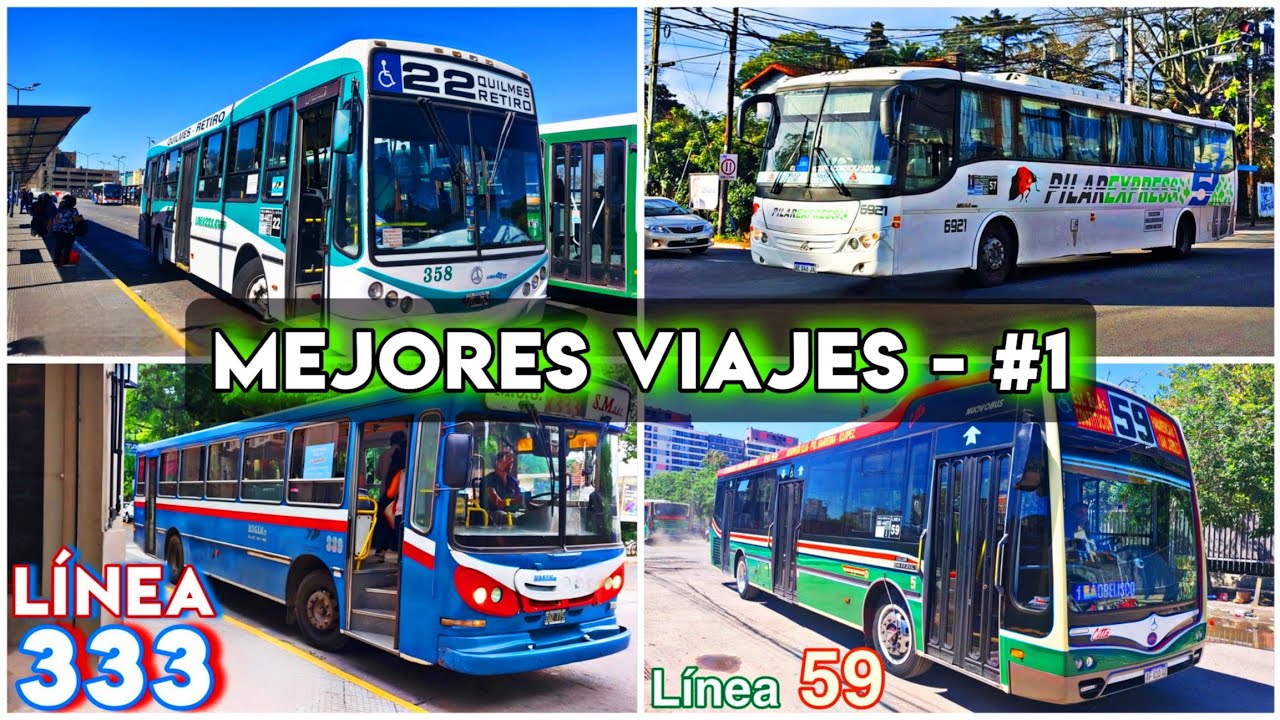 Los MEJORES VIAJES en COLECTIVO (Recopilación)