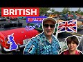 American Father & Son React to British Cars - British Car Festival!