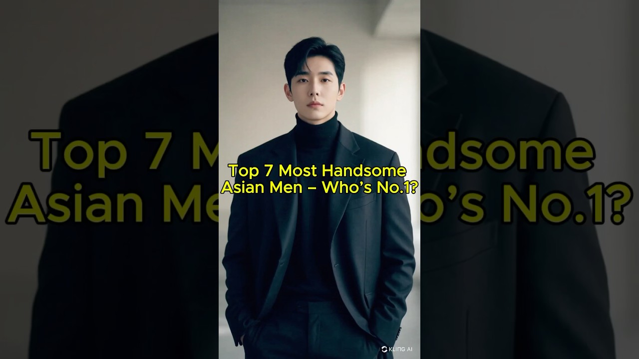 Top7 most handsome asian men who's no.1? 