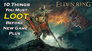 10 Items You Must Loot Before Starting New Game Plus