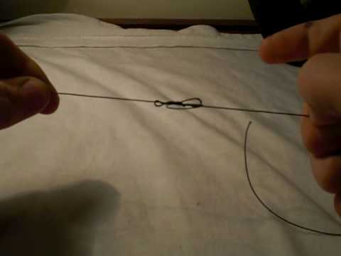 How to tie a dropper loop. - YouTube