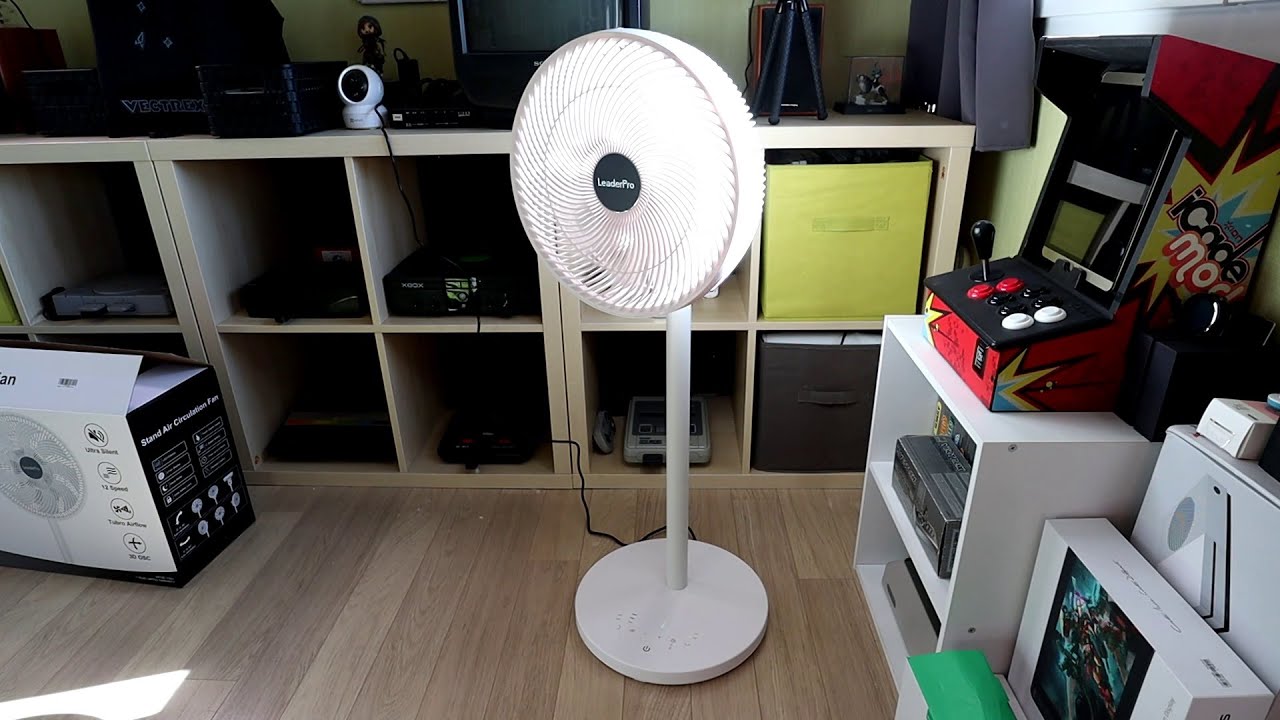 Leader Pro Fan LeaderPro Stand Fan : ce vent ! - YouTube