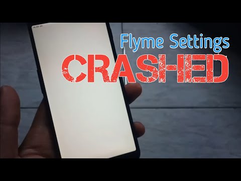 How to Fix Flyme Settings Crashed (for all Meizu)