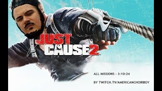 Just Cause 2 All Missions WR Speedrun 3:10:24 (5/30/18)