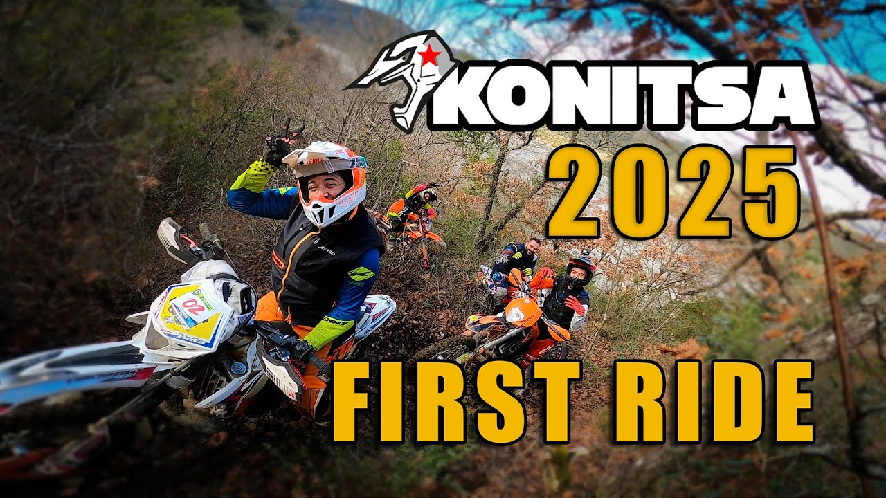 FIRST RIDE for 2025 #konitsa