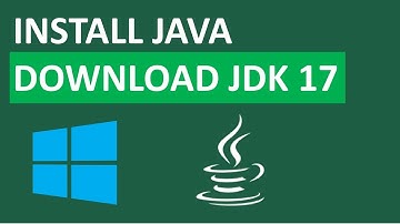 Install Java JDK 17 on Windows