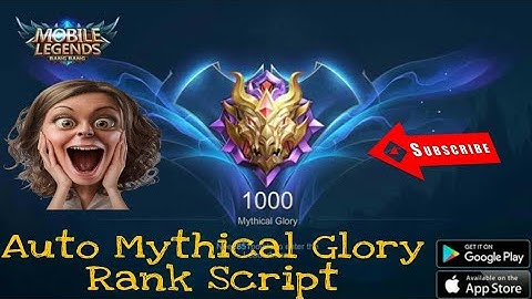 🔥AUTO MYTHICAL GLORY RANK SCRIPT NO BANNED