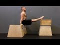 Christopher Sommer&#39;s Athlete Demonstrates a Box Dip