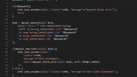 Pembuatan database MySQL dengan PHP & VSC | Madzakirat Akbar Ayubi 24010110039 A2