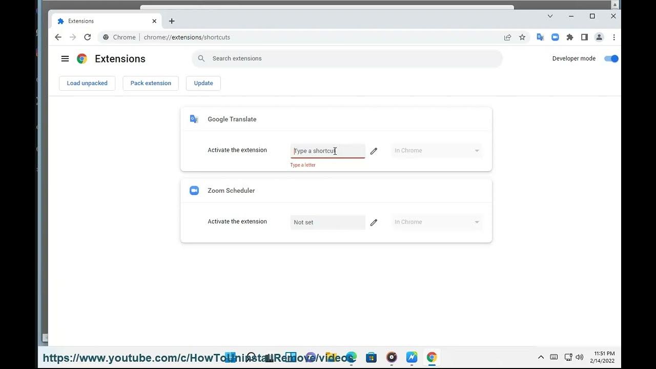 Set Keyboard Shortcuts for Google Chrome or Microsoft Edge Extensions ...