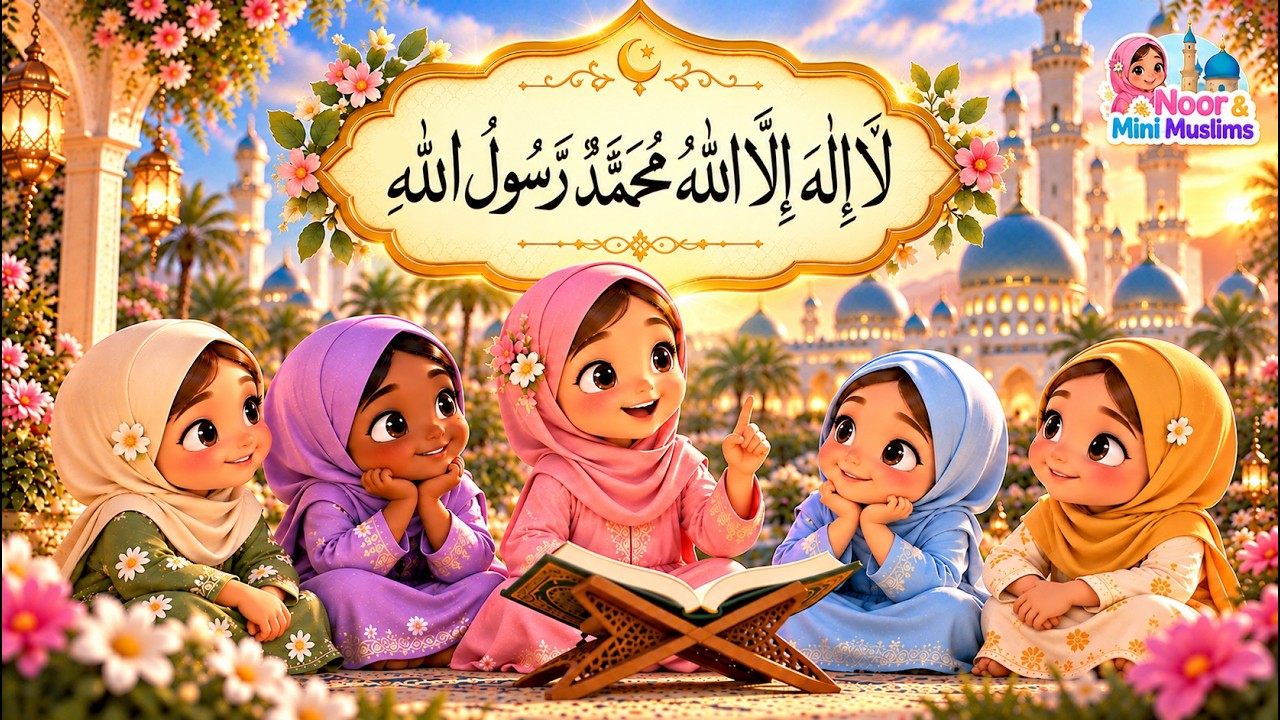 First Kalima Tayyab | La Ilaha IllAllahu Muhammadur Rasulullah ﷺ ...