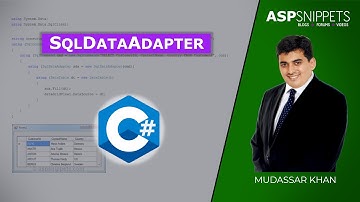 Using SqlDataAdapter in C#