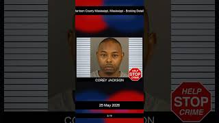 Harrison County Mississippi, Mississippi Booking Records - 25 May 2026