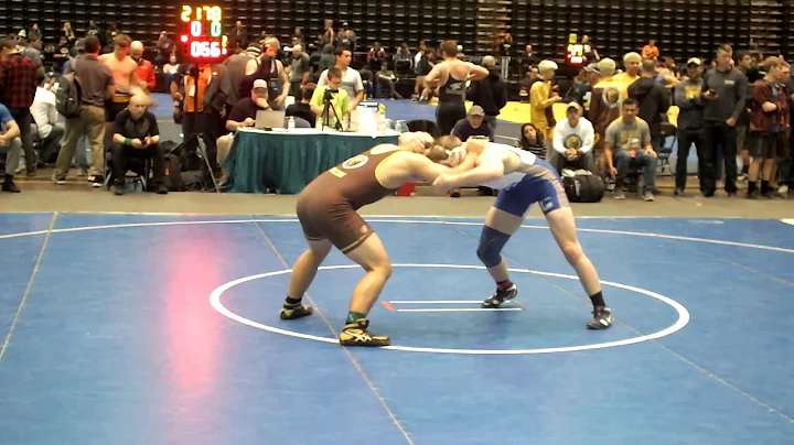 David Remer - Carson High School Wrestling Highlig...