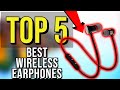 ✅ TOP 5: Best Wireless Earphones 2020