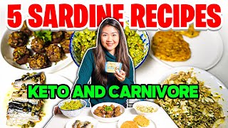 How To Cook Canned Sardines: 5 Recipes Under 20 Minutes // Keto Sardines Recipe Ideas