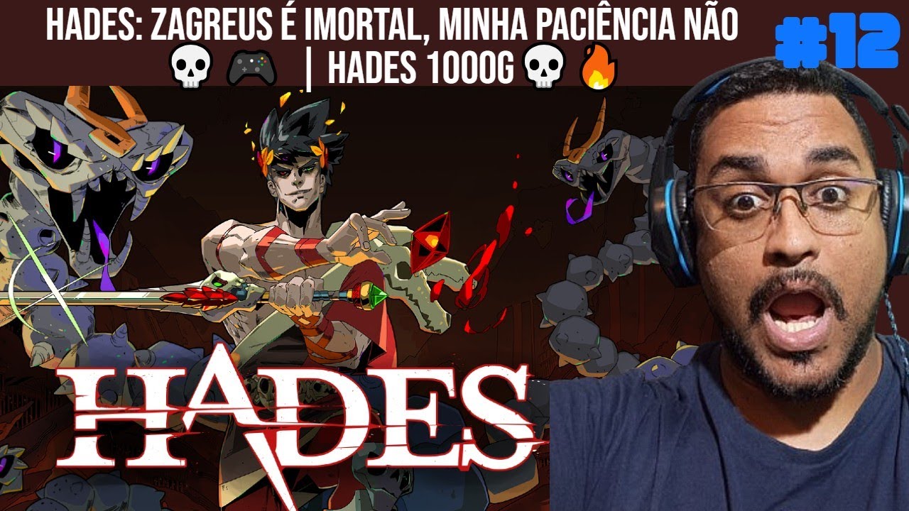 “FIM DA HISTÓRIA PRINCIPAL DE ZAGREUS PARTIU 1000G💀🔥 | HADES Rumo ao 1000G