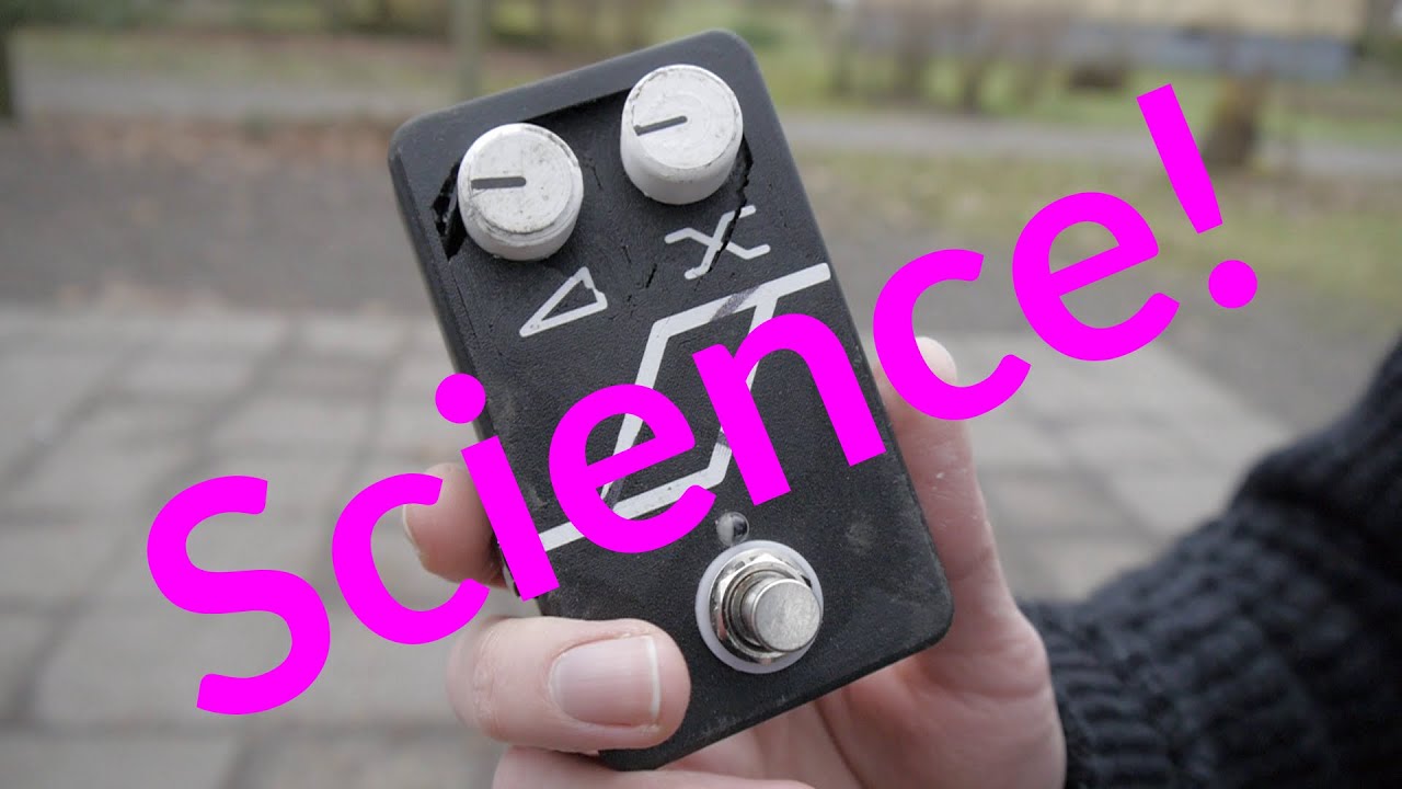 Doing "science" to a 3D printed DIY guitar pedal! YouTube