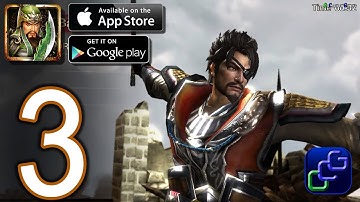 Dynasty Warriors Unleashed Android iOS Walkthrough - Part 3 - Campaign: Hulao Gate 8-10 (Normal)