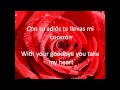 Como La Flor (Like The Flower) Lyrics