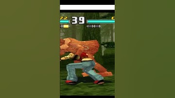 Tekken 3 "JULIA" Powerful moves vs MOKUJIN 🔥 #reels #gaming #fun