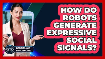How Do Robots Generate Expressive Social Signals?