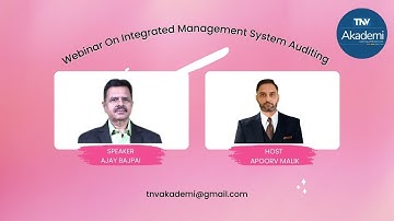 Webinar On Integrated Management System Auditing