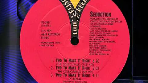 SEDUCTION    "Two To Make It Right "