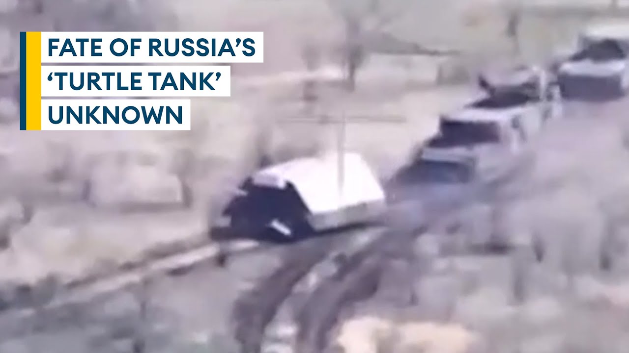 Turtle tank: Russia’s homemade answer to Ukrainian drone threat ‘destroyed’