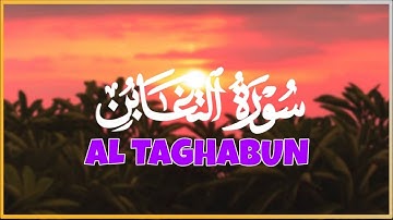 سورة التغابن (كامله) تلاوة عذبة تريح القلب ❤ بصوت مريح للقارئ | طارق محمد Surah Al-Taghabun