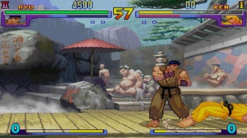 SF3 NG: Ryu (corner) 1bar 100% Combo