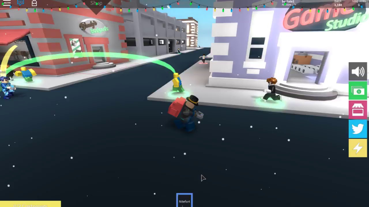 Playing Roblox Cash Grab Simulator - YouTube
