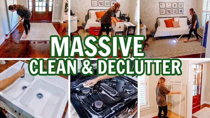 MASSIVE CLEAN & DECLUTTER WITH ME | SPEED CLEANING...