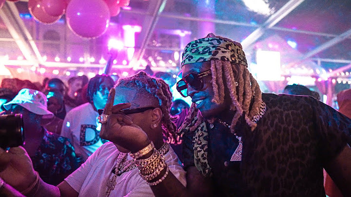 YOUNG THUG'S 30TH BIRTHDAY RECAP