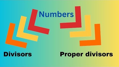 difference between divisors and proper divisors of any number✔applications💯#math #dictionary #simple