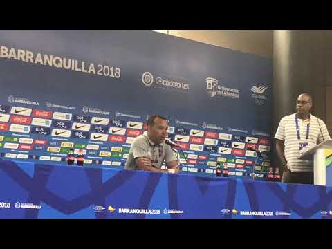 El D.T de la Selección Venezolana de Fútbol, Rafael Dudamel en rueda de prensa.. Video 2