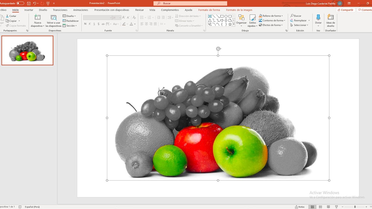 Como poner una imagen de fondo en powerpoint