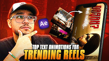 Trending Text Animations in After Effects | Easy & Professional Tutorial🔥