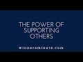 The Power of Supporting Others | The Winner's Minute With Mac Hammmond