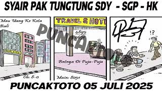 Syair hk Pak Tuntung Hongkong Hari Ini 5 Juli 2025