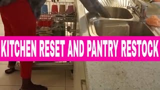 Get Motivated To Clean With Me In 2024! Kitchen Reset & Pantry Organization