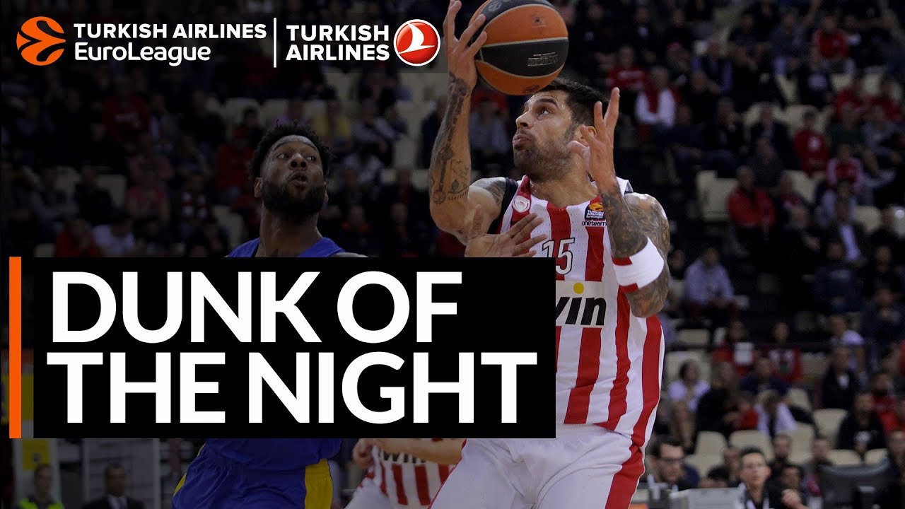 Dunk of the Night: Georgios Printezis, Olympiacos Piraeus