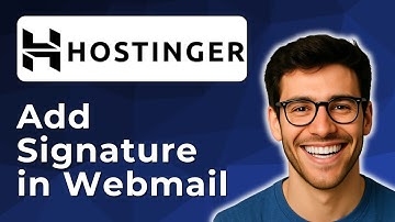 How to add signature in Hostinger Webmail [2025 Easy Guide]